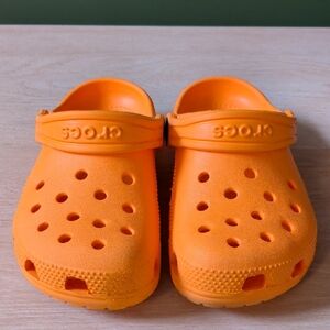 Kids' Orange Crocs